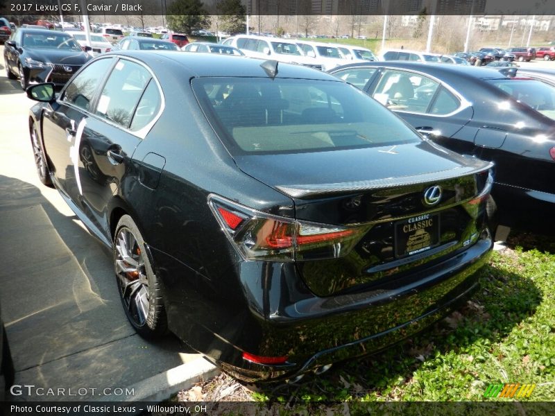 Caviar / Black 2017 Lexus GS F