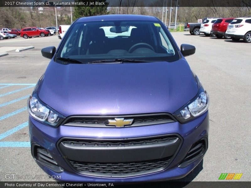 Kalamata Metallic / Jet Black 2017 Chevrolet Spark LS