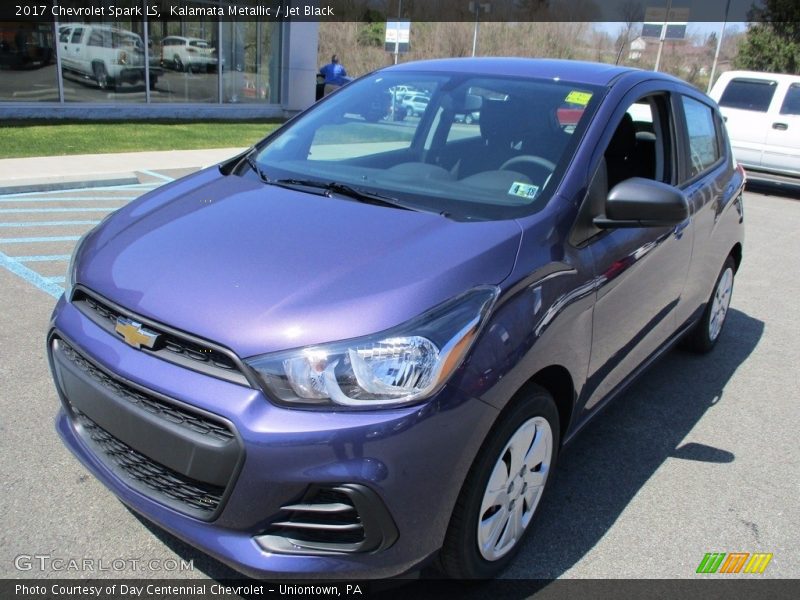 Kalamata Metallic / Jet Black 2017 Chevrolet Spark LS