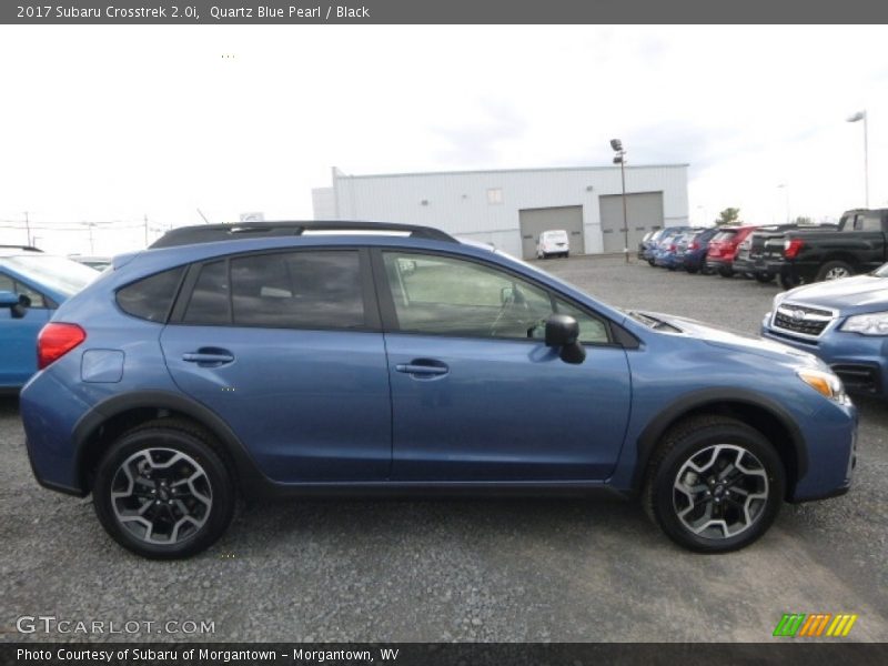 Quartz Blue Pearl / Black 2017 Subaru Crosstrek 2.0i