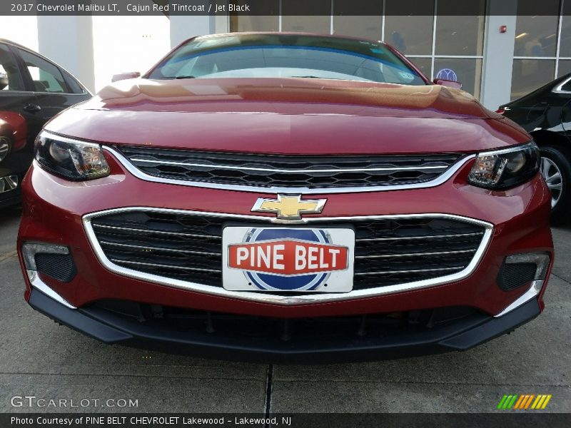 Cajun Red Tintcoat / Jet Black 2017 Chevrolet Malibu LT