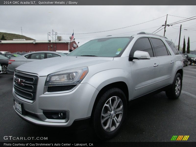 Quicksilver Metallic / Ebony 2014 GMC Acadia SLT