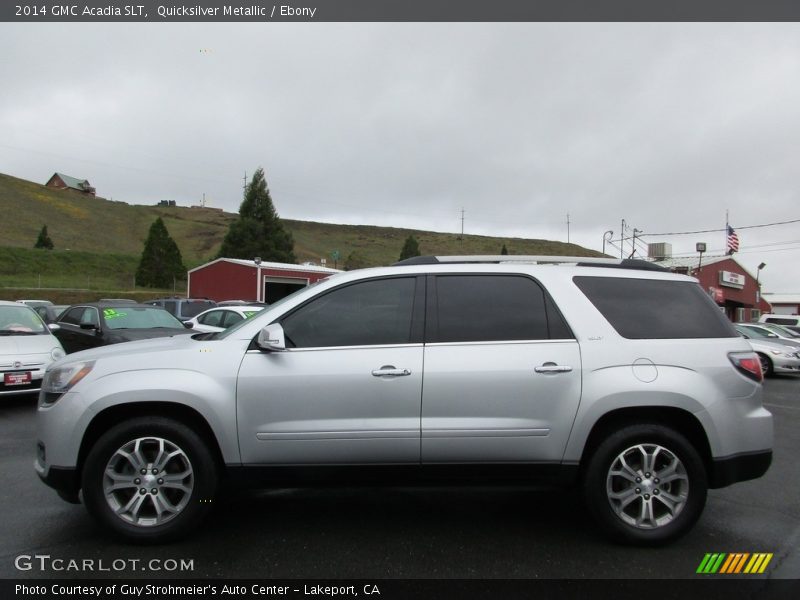 Quicksilver Metallic / Ebony 2014 GMC Acadia SLT