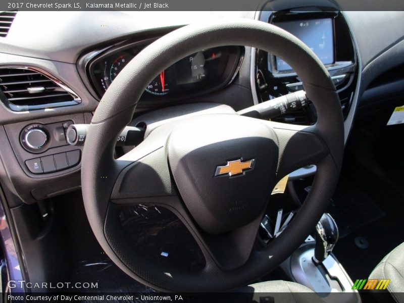 Kalamata Metallic / Jet Black 2017 Chevrolet Spark LS