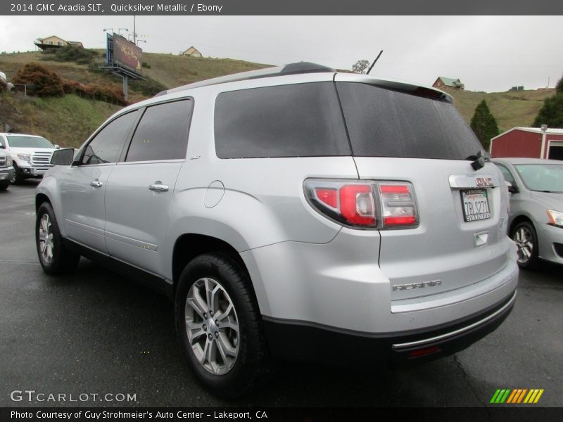 Quicksilver Metallic / Ebony 2014 GMC Acadia SLT