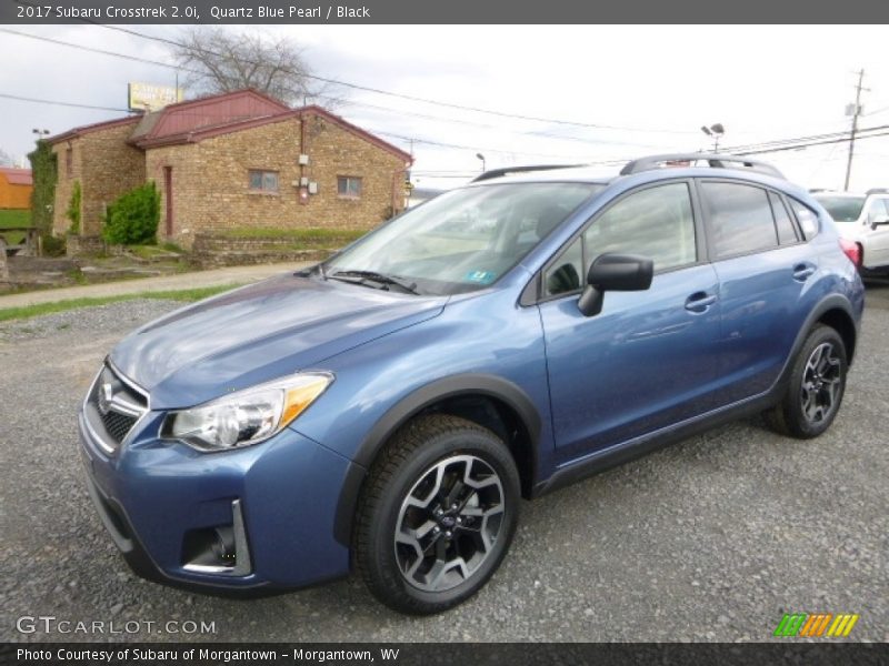 Quartz Blue Pearl / Black 2017 Subaru Crosstrek 2.0i
