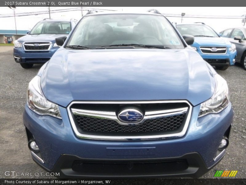 Quartz Blue Pearl / Black 2017 Subaru Crosstrek 2.0i