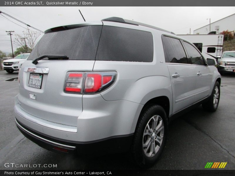 Quicksilver Metallic / Ebony 2014 GMC Acadia SLT