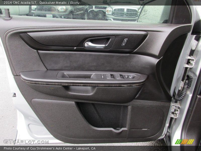 Quicksilver Metallic / Ebony 2014 GMC Acadia SLT