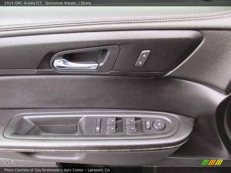 Quicksilver Metallic / Ebony 2014 GMC Acadia SLT