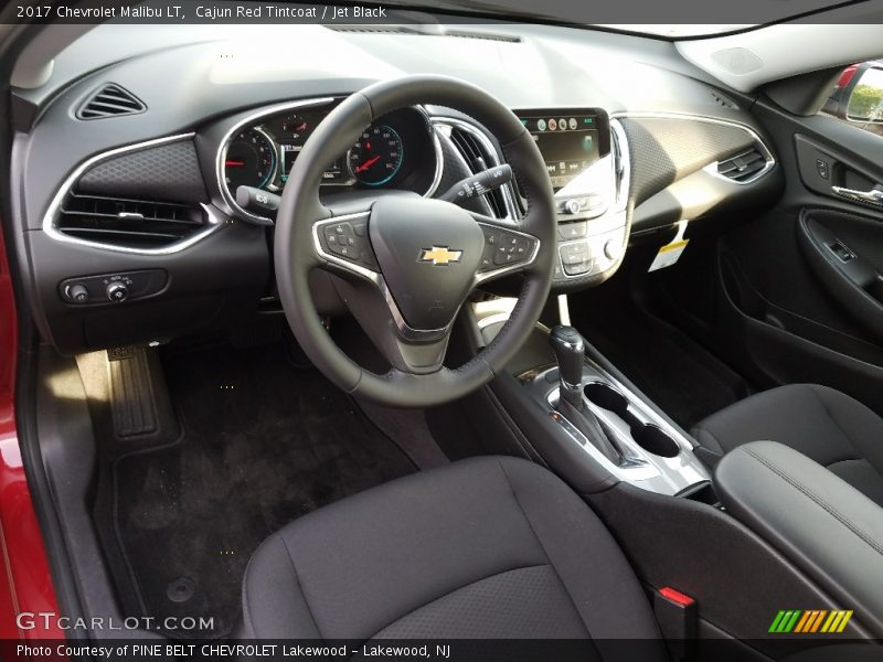 Cajun Red Tintcoat / Jet Black 2017 Chevrolet Malibu LT