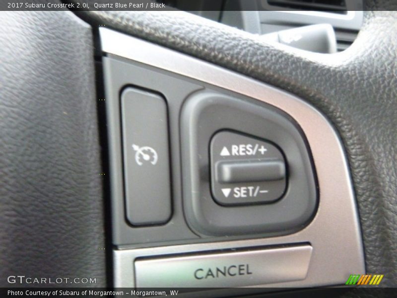 Quartz Blue Pearl / Black 2017 Subaru Crosstrek 2.0i