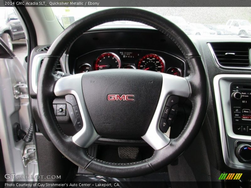 Quicksilver Metallic / Ebony 2014 GMC Acadia SLT