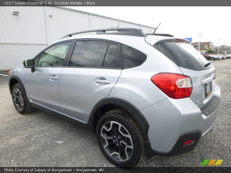 Ice Silver Metallic / Black 2017 Subaru Crosstrek 2.0i
