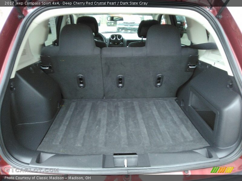 Deep Cherry Red Crystal Pearl / Dark Slate Gray 2017 Jeep Compass Sport 4x4