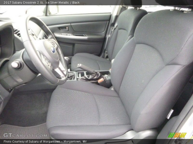Ice Silver Metallic / Black 2017 Subaru Crosstrek 2.0i