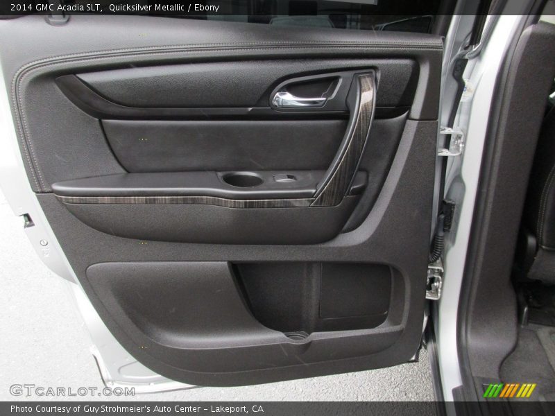 Quicksilver Metallic / Ebony 2014 GMC Acadia SLT