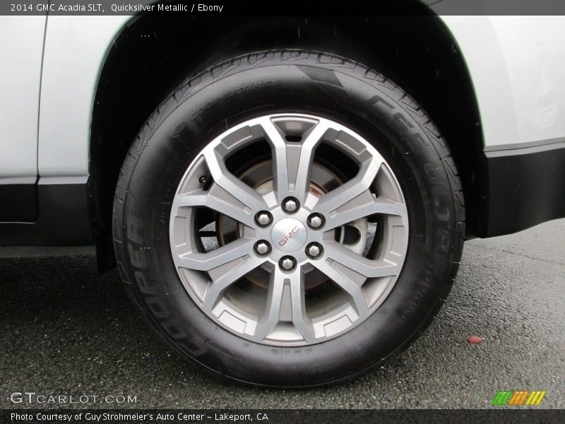 Quicksilver Metallic / Ebony 2014 GMC Acadia SLT