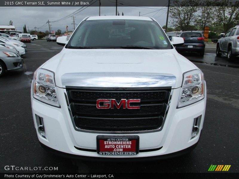 Summit White / Jet Black 2015 GMC Terrain SLE