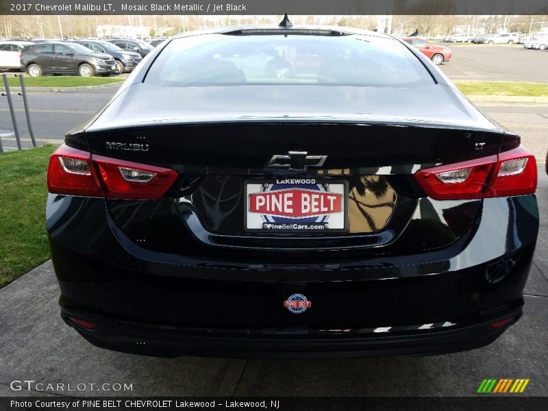 Mosaic Black Metallic / Jet Black 2017 Chevrolet Malibu LT