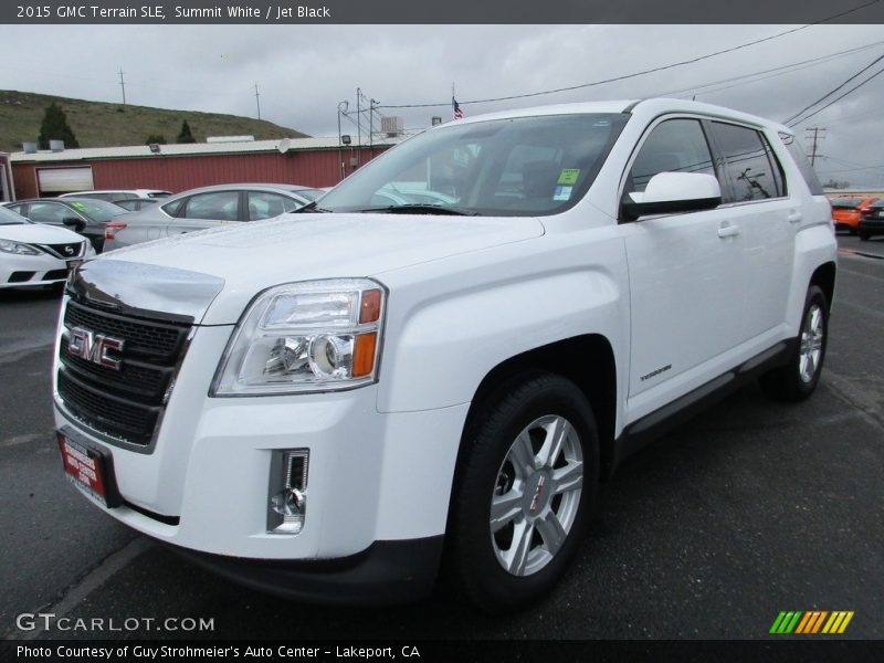 Summit White / Jet Black 2015 GMC Terrain SLE