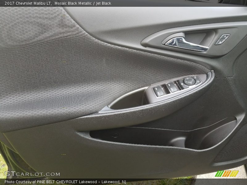 Mosaic Black Metallic / Jet Black 2017 Chevrolet Malibu LT