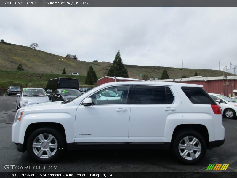 Summit White / Jet Black 2015 GMC Terrain SLE