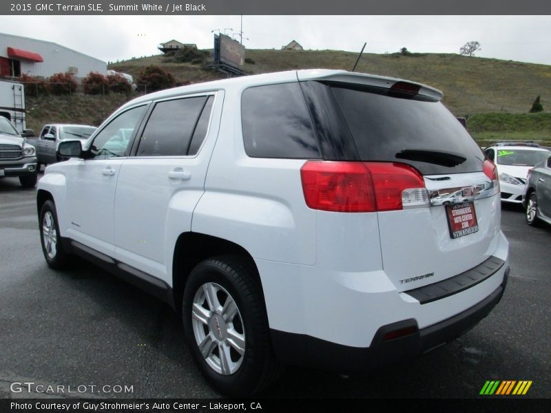 Summit White / Jet Black 2015 GMC Terrain SLE