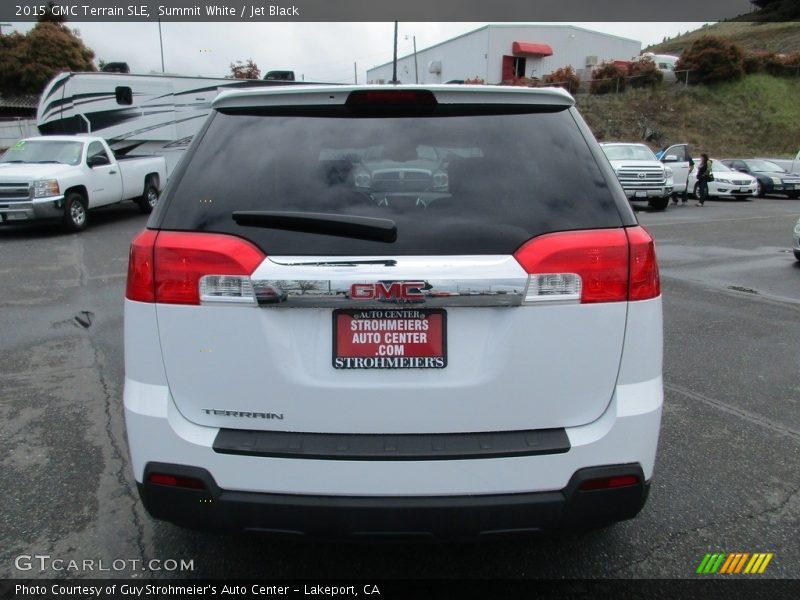 Summit White / Jet Black 2015 GMC Terrain SLE