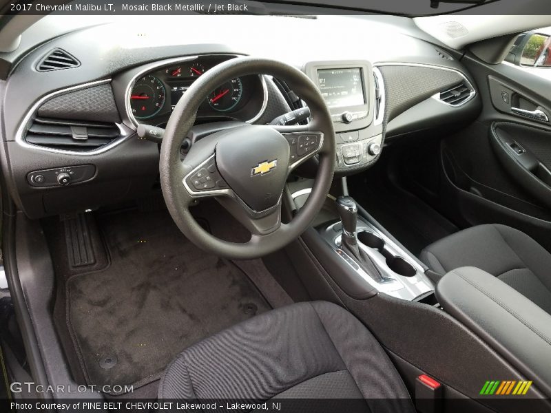 Mosaic Black Metallic / Jet Black 2017 Chevrolet Malibu LT