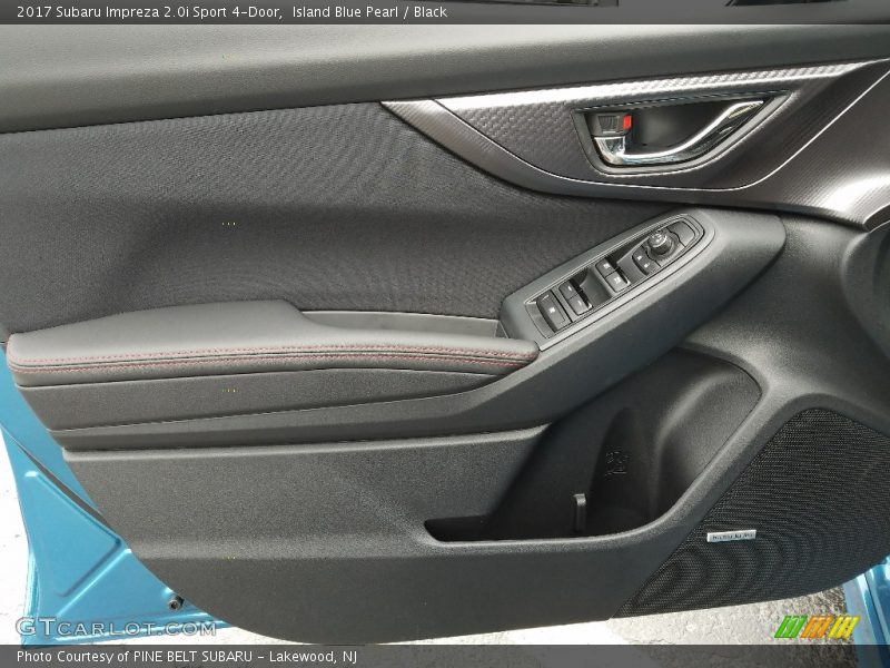 Island Blue Pearl / Black 2017 Subaru Impreza 2.0i Sport 4-Door