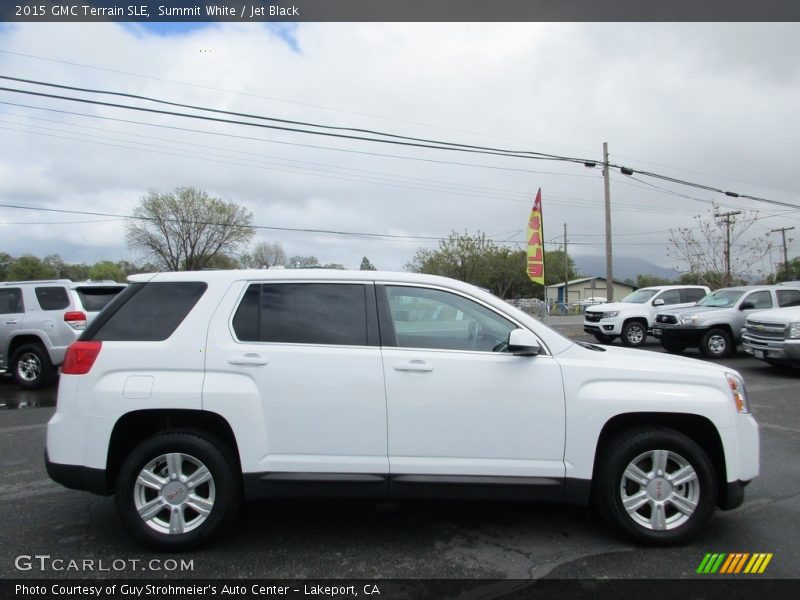 Summit White / Jet Black 2015 GMC Terrain SLE