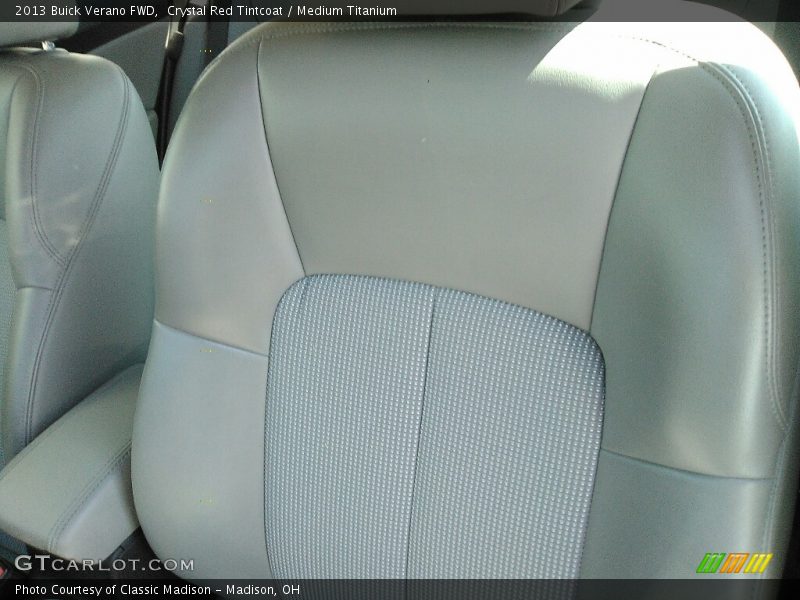 Crystal Red Tintcoat / Medium Titanium 2013 Buick Verano FWD