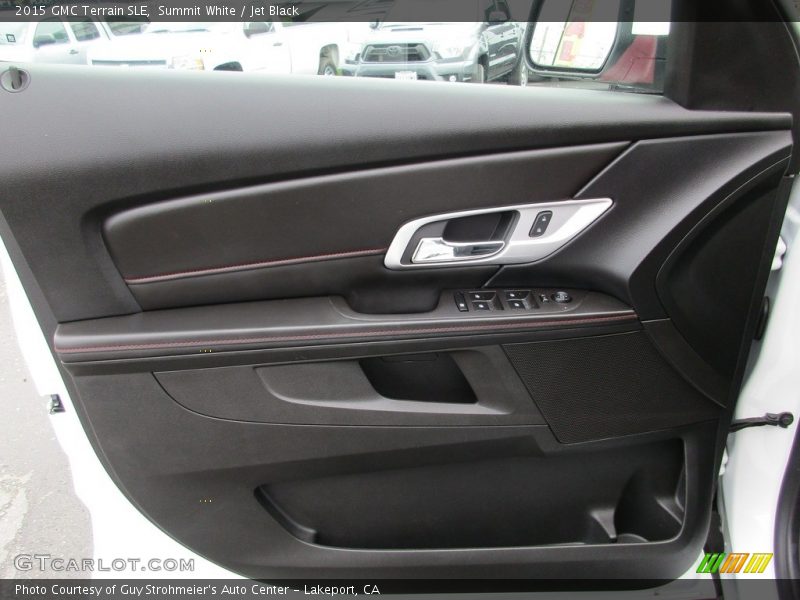 Summit White / Jet Black 2015 GMC Terrain SLE