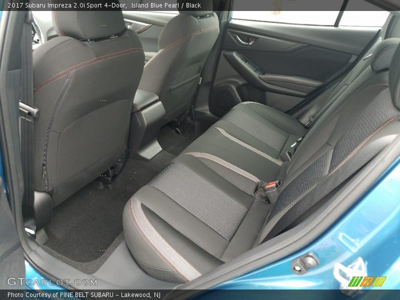 Rear Seat of 2017 Impreza 2.0i Sport 4-Door
