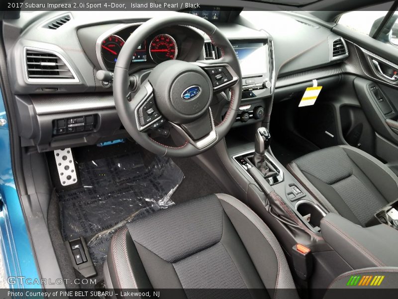  2017 Impreza 2.0i Sport 4-Door Black Interior