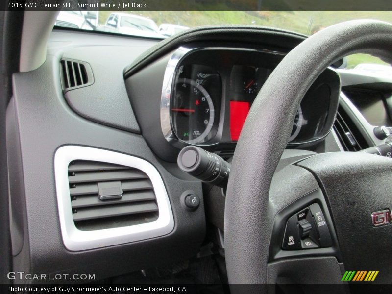 Summit White / Jet Black 2015 GMC Terrain SLE