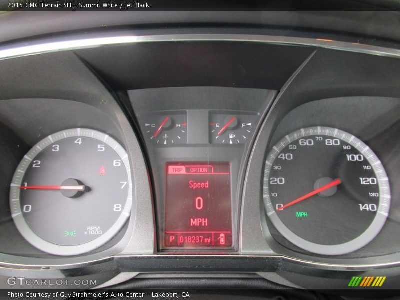 Summit White / Jet Black 2015 GMC Terrain SLE