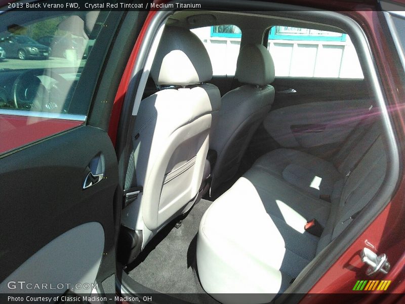 Crystal Red Tintcoat / Medium Titanium 2013 Buick Verano FWD