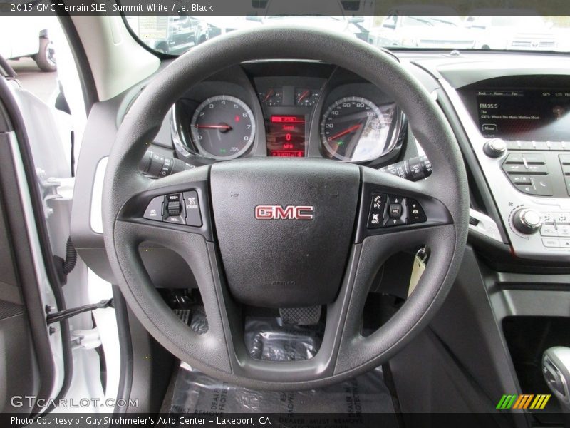 Summit White / Jet Black 2015 GMC Terrain SLE