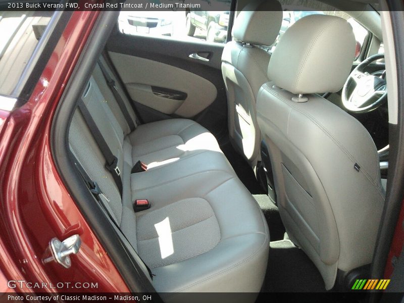 Crystal Red Tintcoat / Medium Titanium 2013 Buick Verano FWD