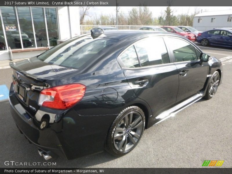 Crystal Black Silica / Carbon Black 2017 Subaru WRX Limited
