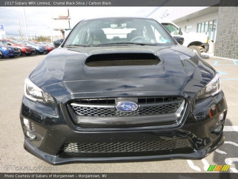 Crystal Black Silica / Carbon Black 2017 Subaru WRX Limited