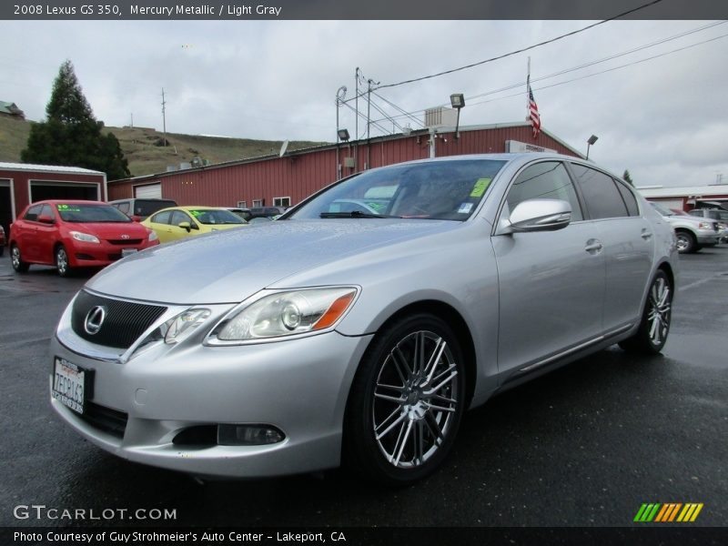 Mercury Metallic / Light Gray 2008 Lexus GS 350