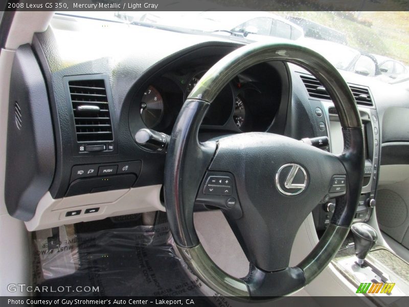 Mercury Metallic / Light Gray 2008 Lexus GS 350