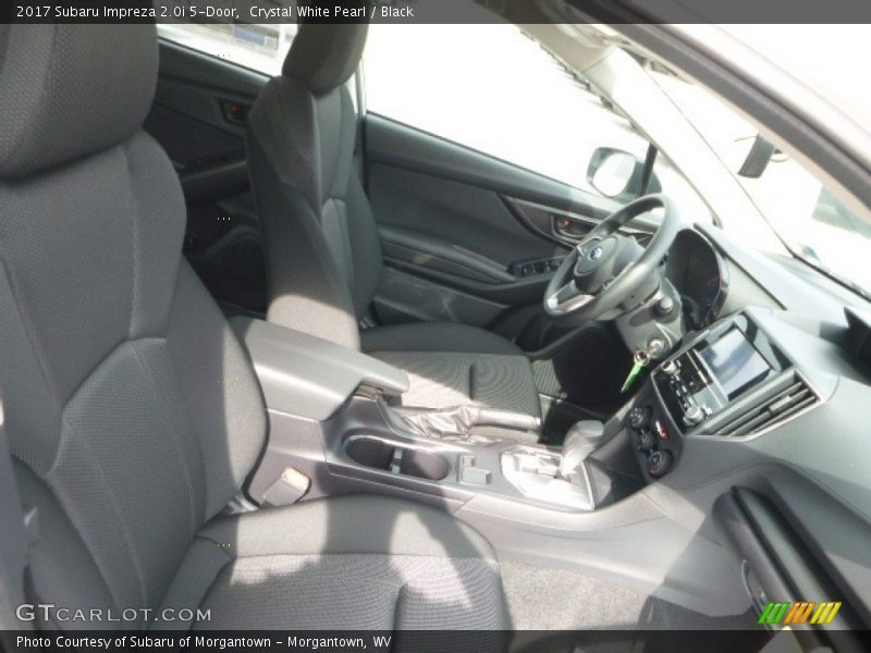 Crystal White Pearl / Black 2017 Subaru Impreza 2.0i 5-Door