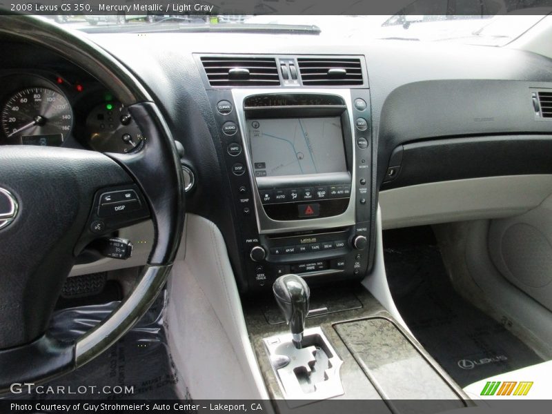 Mercury Metallic / Light Gray 2008 Lexus GS 350