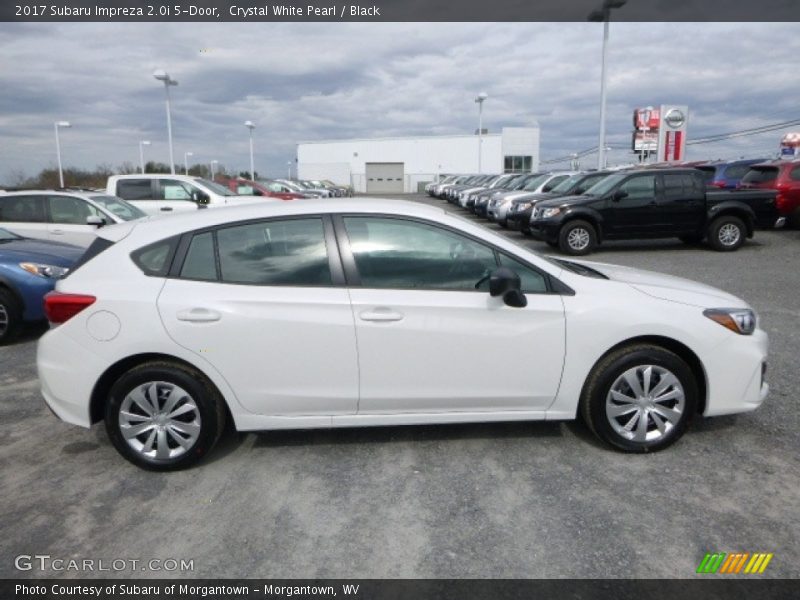 Crystal White Pearl / Black 2017 Subaru Impreza 2.0i 5-Door