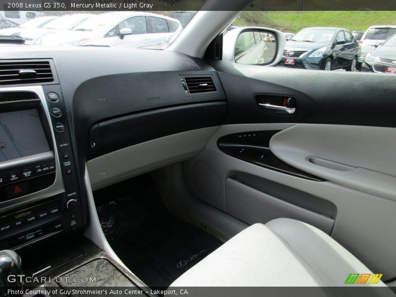 Mercury Metallic / Light Gray 2008 Lexus GS 350