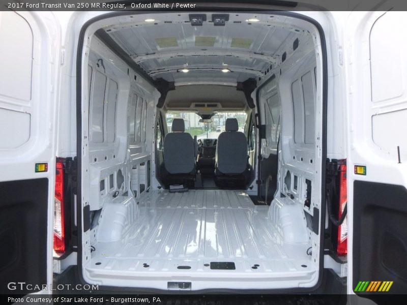 Oxford White / Pewter 2017 Ford Transit Van 250 MR Regular